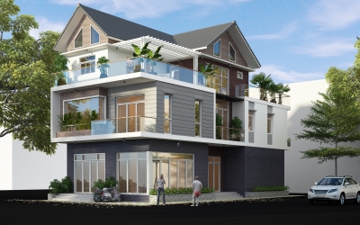 THIẾT KẾ XÂY DỰNG BIỆT THỰ