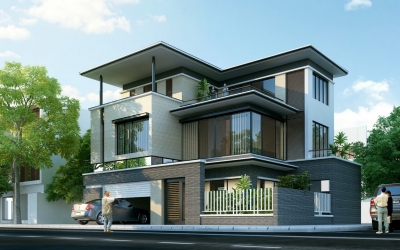 BIỆT THỰ 3 TẦNG PHONG CÁCH MỚI