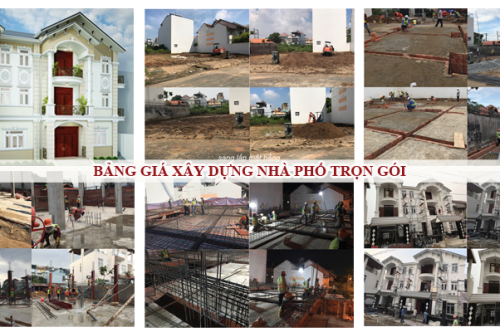 BẢNG GIÁ THI CÔNG TRỌN GÓI XÂY DỰNG NHÀ PHỐ TẠI THUẬN PHÁT