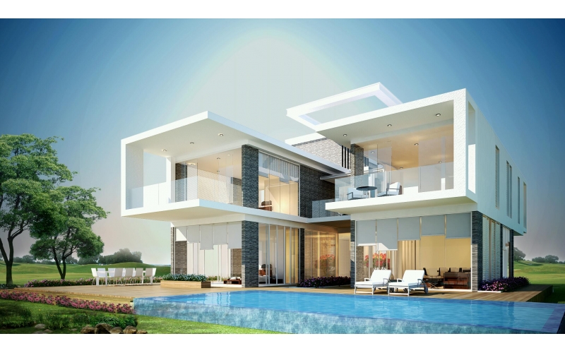 MẪU BIỆT THỰ 2 TẦNG SANG TRỌNG