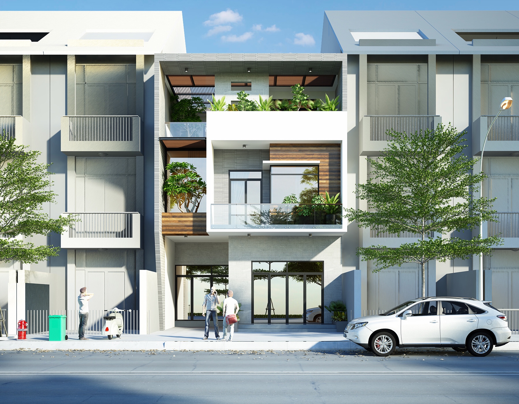 THIẾT KẾ NHÀ PHỐ ĐẸP