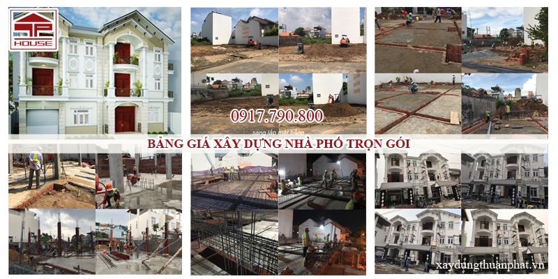 BÁO GIÁ XÂY DỰNG NHÀ TRỌN GÓI 