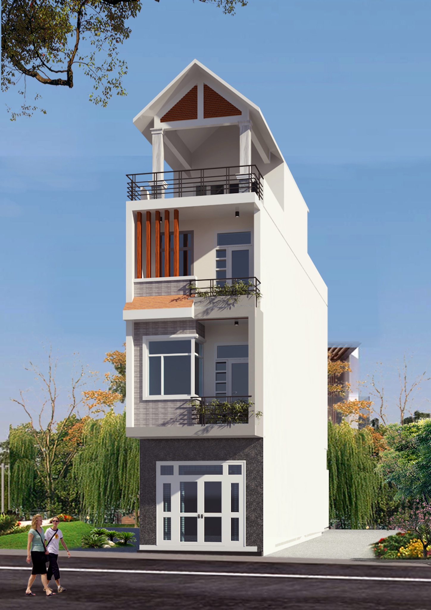 NHÀ PHỐ SANG TRỌNG